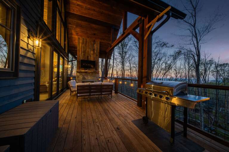 Twilight on the Deck