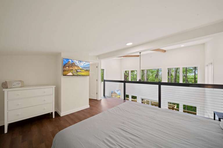 Open Loft Sleeping Area