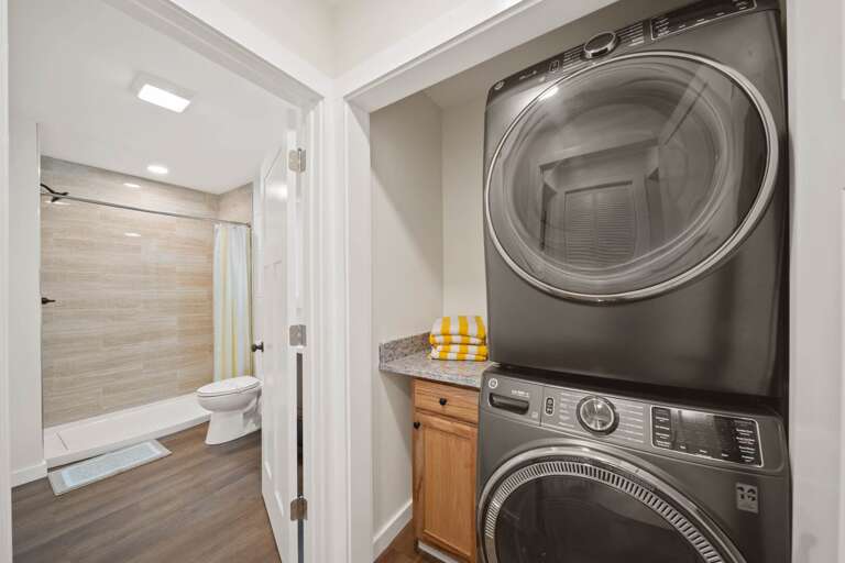 Stacked Washer and Dryer