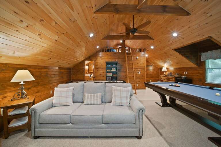 Game Room Above the Garage