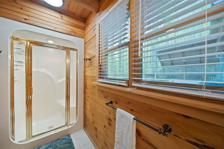 Master Bathroom has a Step-In Shower