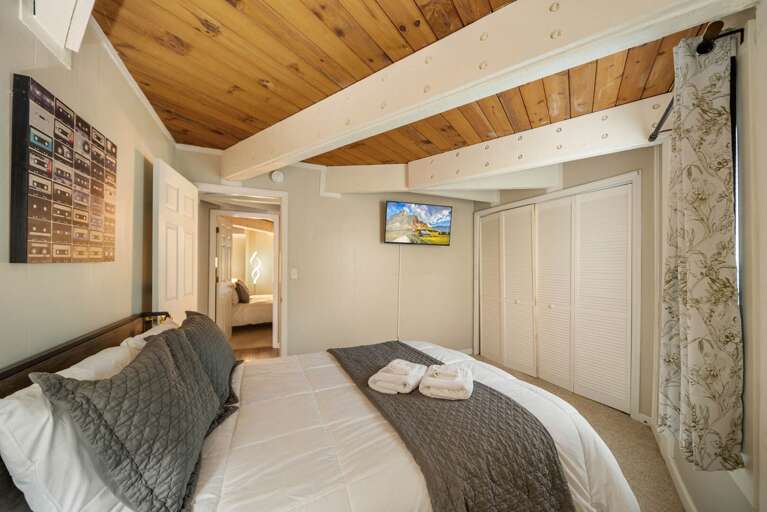 TV in the Queen Bedroom