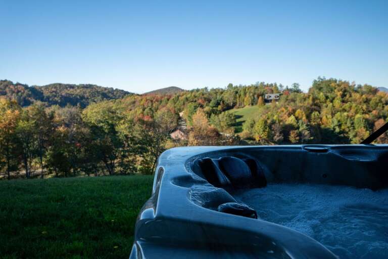 Amazing Views from the Hot Tub Amazing Views from the Hot Tub