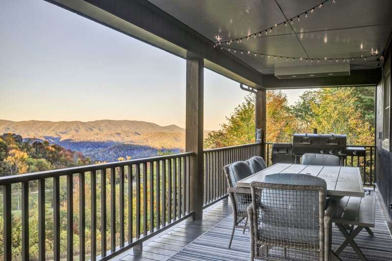 Outdoor Dining Area and Grill Outdoor Dining Area and Grill