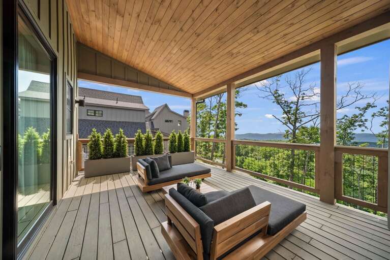 Enjoy the View from the King Bedroom Balcony