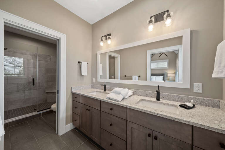 Master Bathroom with Dual Sink Vanity