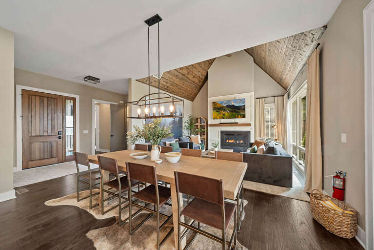 Open Main Level Floor Plan