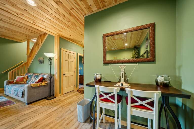 Desk with Seating or can be a Snack Table