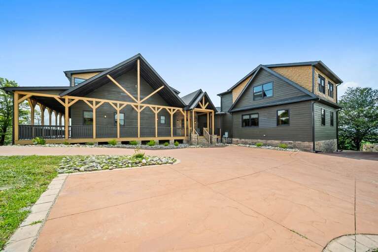 Spacious Parking can Accommodate Multiple Vehicles