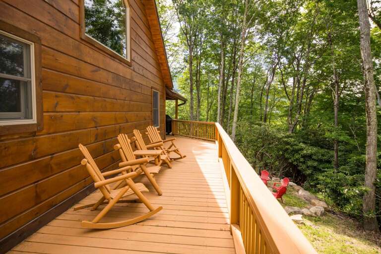 Rockers on the Wrap Around Deck