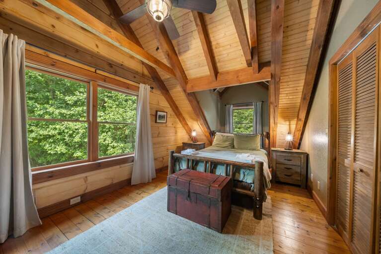 Second Upper Level Queen Bedroom