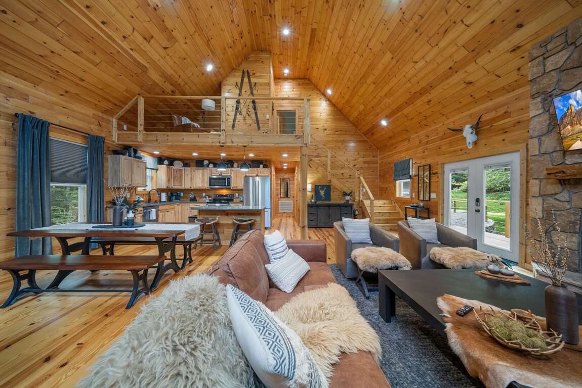 Main Floor Living Area, Open Floor Plan Main Floor Living Area, Open Floor Plan