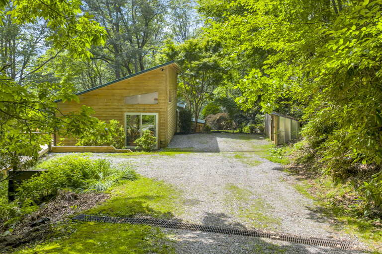 Level Gravel Parking