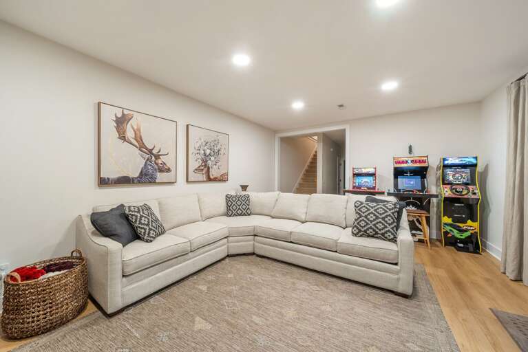 Arcade Games in the Den Arcade Games in the Den