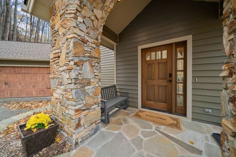 Covered Front Entrance