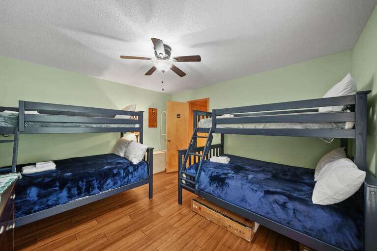 Bunk Room with Two Twin-Over-Double Bunks