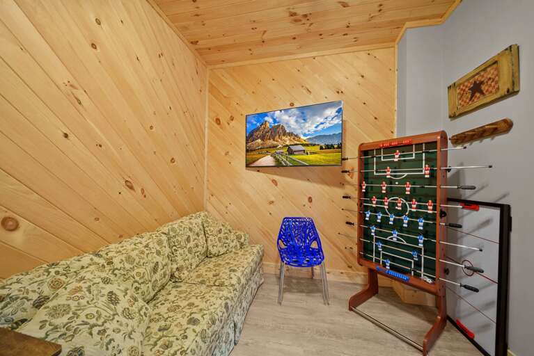 Hang Out in the TV and Game Area