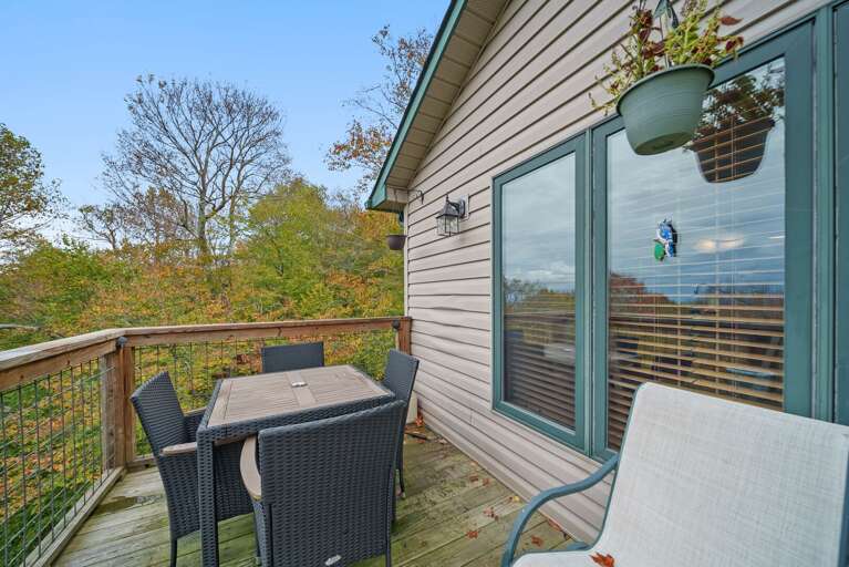 Outdoor Seating on the Deck