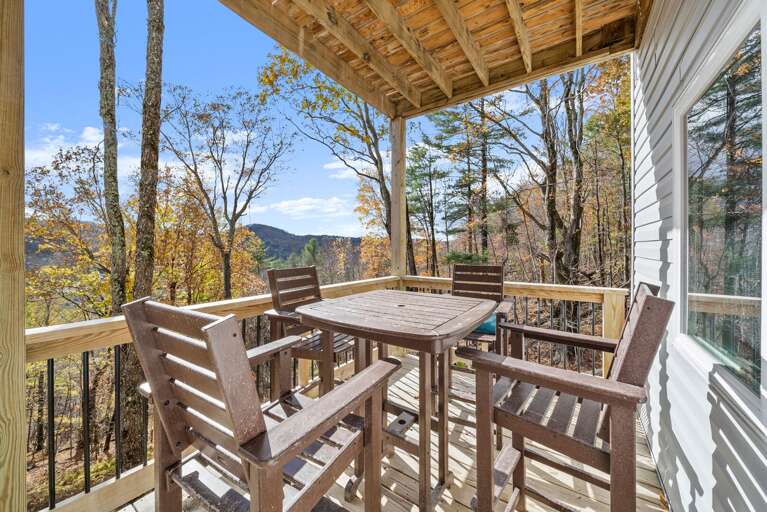 South Facing View from the Deck