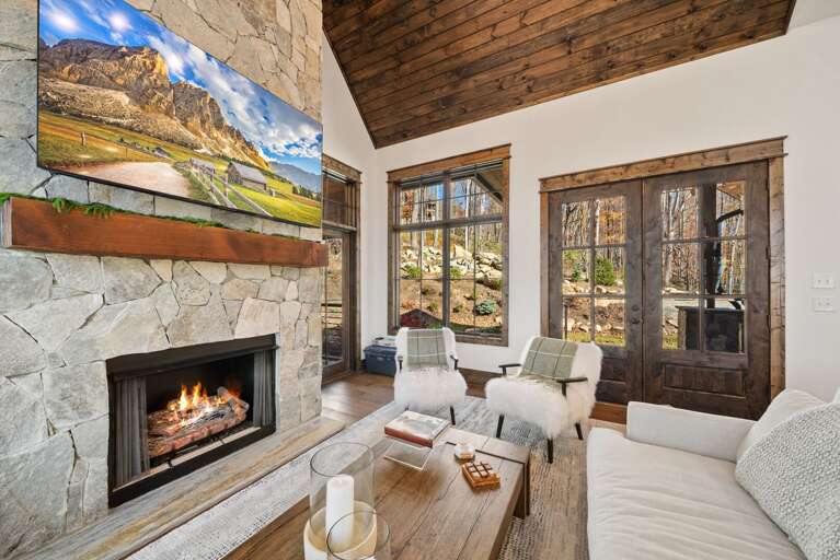 Gather Warmly Together in the Living Room