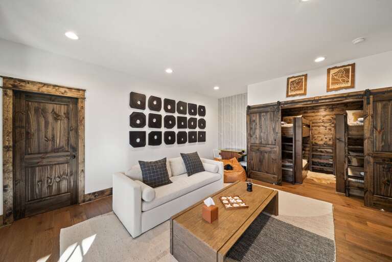 Lower Level Family Room with Arcade Game