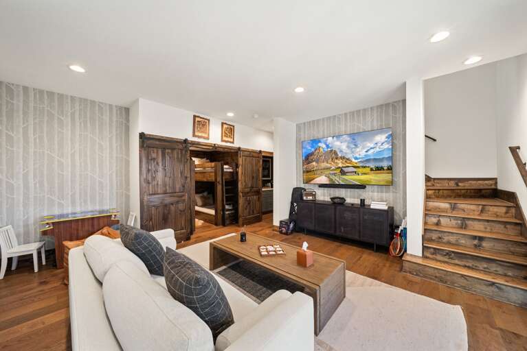 Plenty of Entertainment in the Family Room