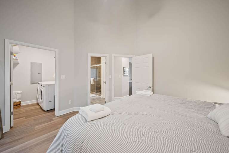 Ensuite Bathroom and Laundry Room