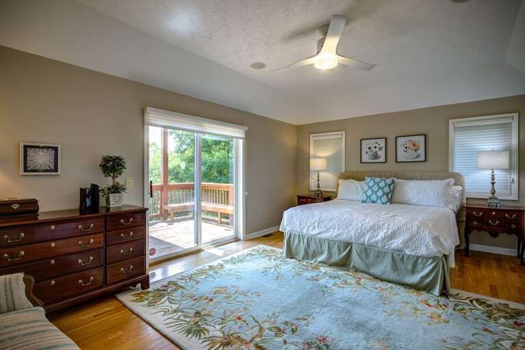 Main Level Master Bedroom