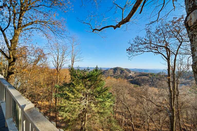 Long Layered View from Blowing Rock Skies