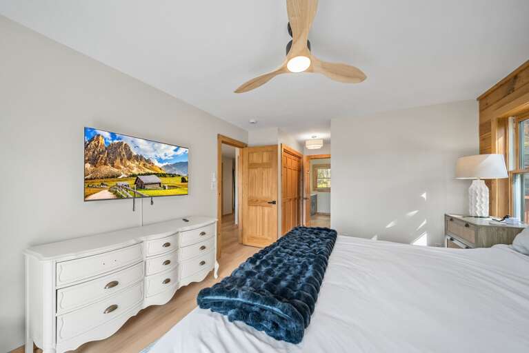 TV and Ensuite Bathroom