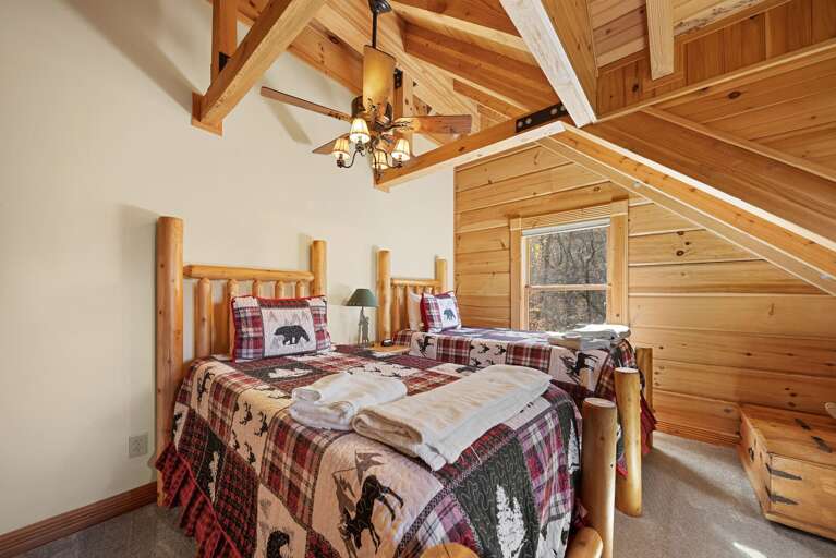 Upper Level Twin Bedroom