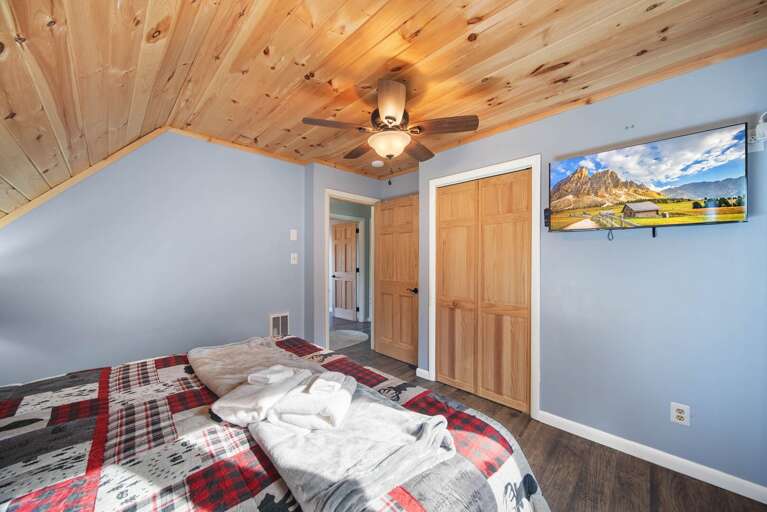 TV in the King Bedroom