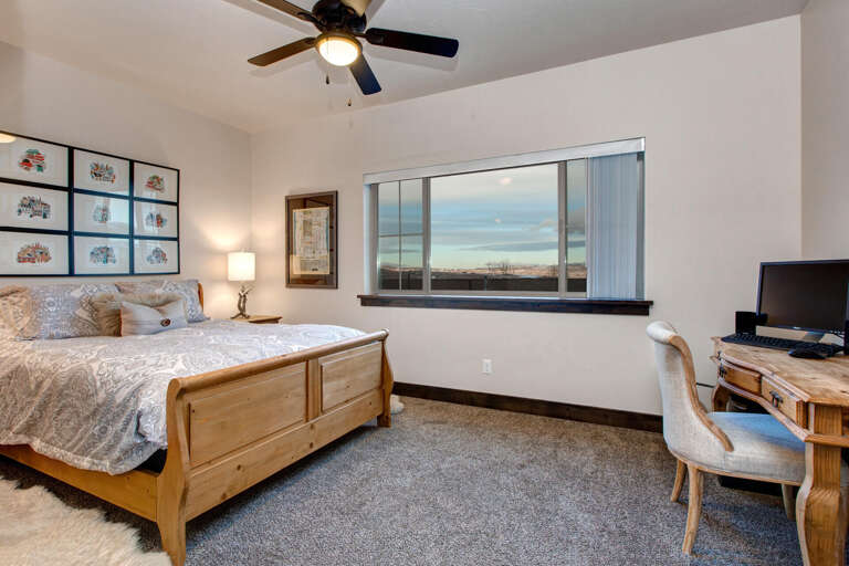 Bear Hollow Ridge 2308: The master bedroom has a Queen-sized bed with luxurious bedding, Bear Hollow Ridge 2308: The master bedroom has a Queen-sized bed with luxurious bedding,