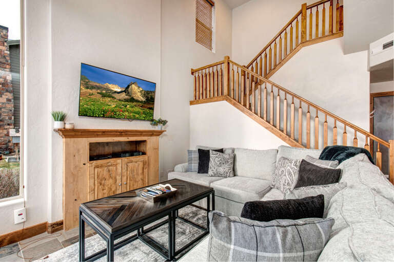 6195 Foxpoint Circle #C2_14 - Cozy setup with a stylish sofa set and a charming center table.