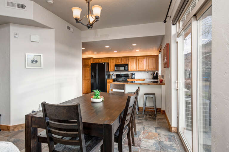 Foxpoint 6195-C2 - Inviting dining table in a cozy kitchen setting.