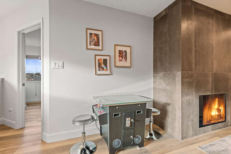 Prospector Lodge 536: Arcade game table for extra fun!