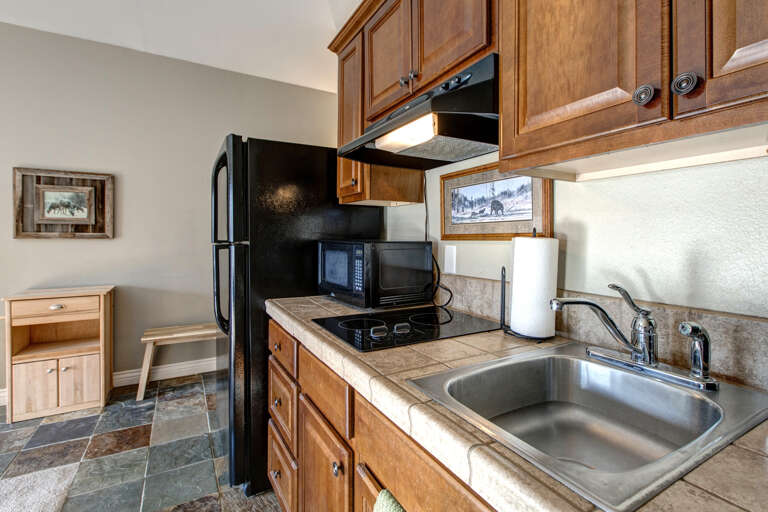 Modern appliances in a sleek setting for culinary adventures at home. Modern appliances in a sleek setting for culinary adventures at home.