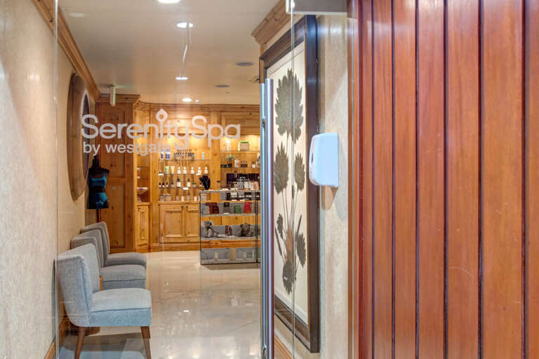 Unwind in your own private spa sanctuary with premium products and tranquil design that invites you to relax and recharge.