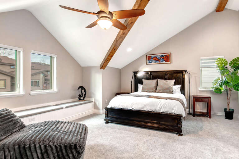 Bear Hollow Village 5500: Fully remodeled upstairs primary bedroom and ensuite bathroom
