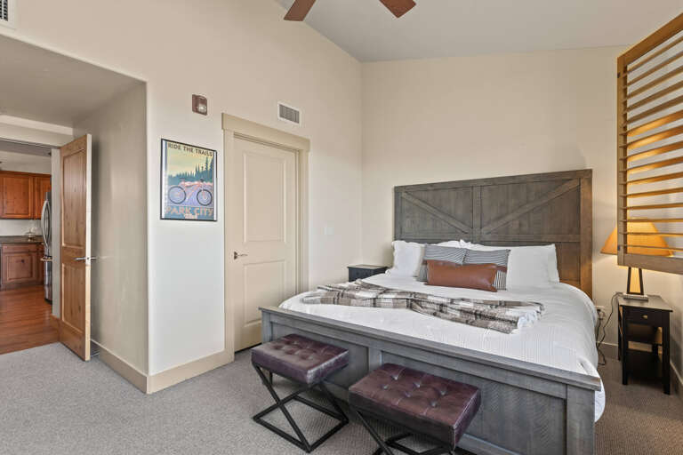 Bear Hollow Lodges 1313: There is plenty of closet storage in the second bedroom.