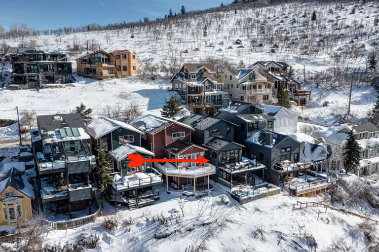 Vacation Rentals in Park City at Upper Main 237: Overhead views