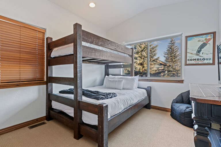 Bear Hollow 5482: Bunk Bed "Cozy nook by the window, perfect for daydreaming and stargazing."