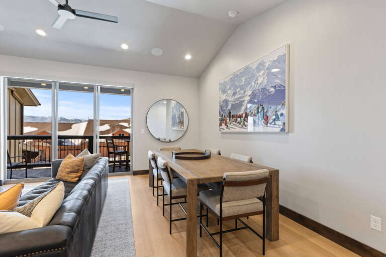 Black Rock Ridge 14536: "Cozy space with dining table, sofa, and access to outdoor patio." Black Rock Ridge 14536: "Cozy space with dining table, sofa, and access to outdoor patio."
