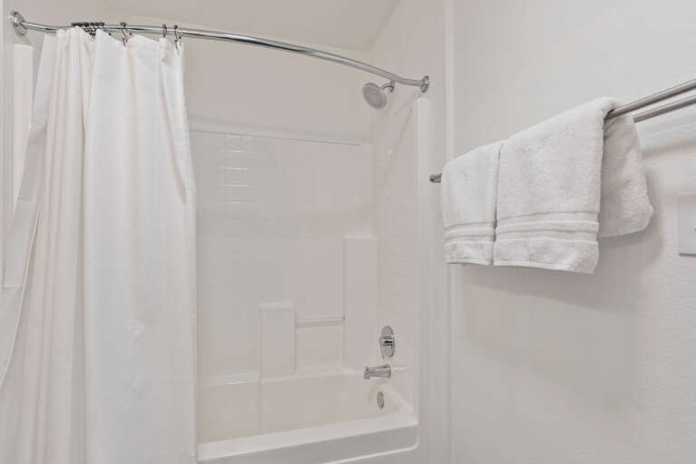 Refreshing shower and tub combo Refreshing shower and tub combo
