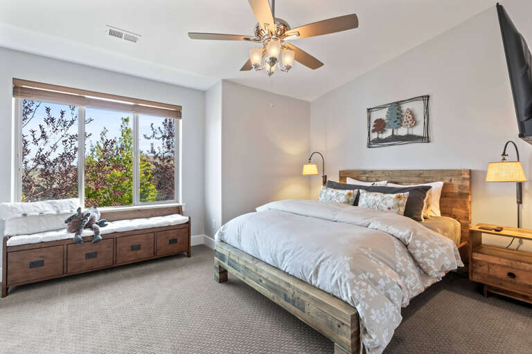 Bear Hollow Village 5667 by Moose Management: Upstairs bedroom Bear Hollow Village 5667 by Moose Management: Upstairs bedroom