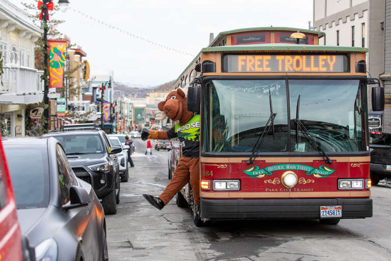 Patrick Moose on Main Trolley Patrick Moose on Main Trolley