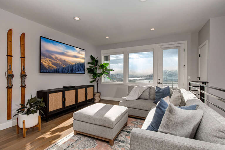 Cinematic Experience: Enjoy movies on a spectacular 82-inch TV.