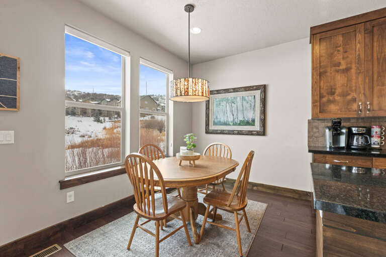 Retreat 13548: Breakfast table - Look out at those views!