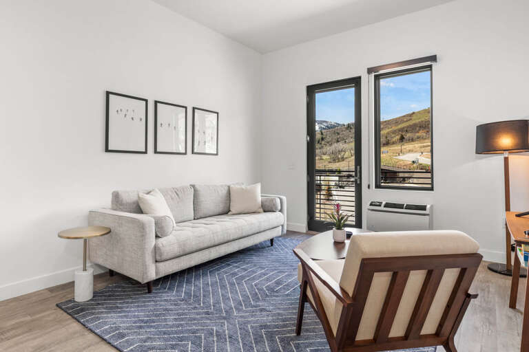 Pioche Village 2333- Open Living Room with Door to Patio Pioche Village 2333- Open Living Room with Door to Patio