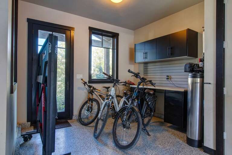 Secure storage for your bikes and gear, with convenient access to outdoor adventures right from your door.